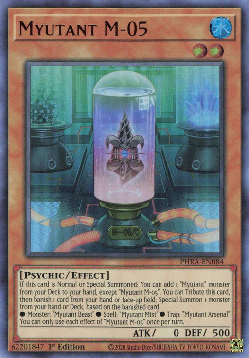 Yugioh Myutant M-05 / Ultra - PHRA-EN084 - 1st 