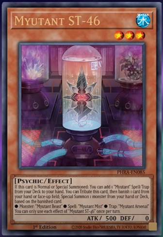 Yugioh Myutant ST-46 / Ultra - PHRA-EN085 - 1st