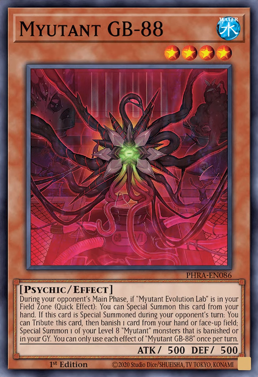 Yugioh Myutant GB-88 / Common - PHRA-EN086 - 1st