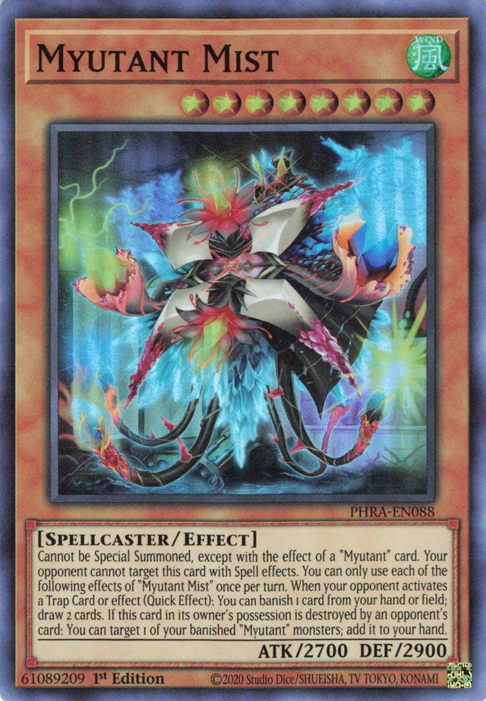 Myutant Mist / Super - PHRA-EN088 - 1st Transcend Cards Myutant Mist / Super - PHRA-EN088 - 1st Transcend Cards