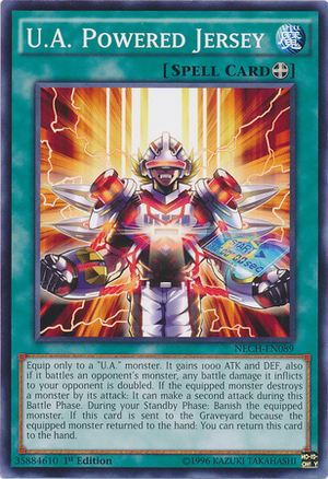 Yugioh U.A. Powered Jersey / Common - NECH-EN089 - 1st/Unl