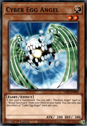 Yugioh Cyber Egg Angel / Common - LDS2-EN090 - 1st