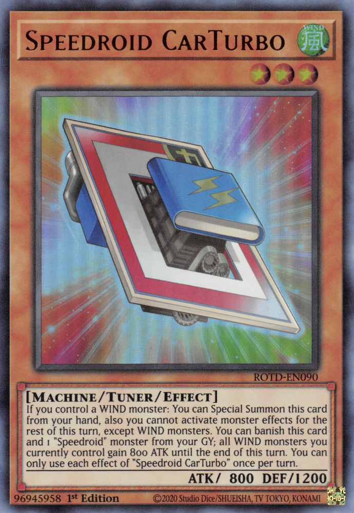 Speedroid CarTurbo / Ultra - ROTD-EN090 - 1st