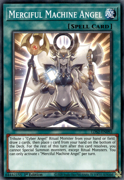 Yugioh Merciful Machine Angel / Common - LDS2-EN092 - 1st