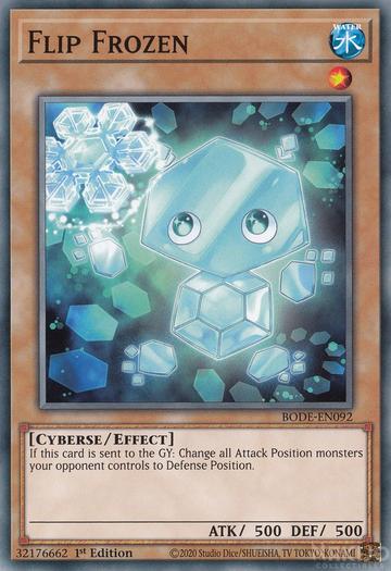 Yugioh! Flip Frozen / Common - BODE-EN092 - 1st