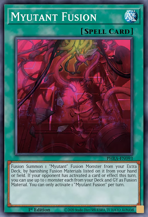 Yugioh Myutant Fusion / Common - PHRA-EN093 - 1st