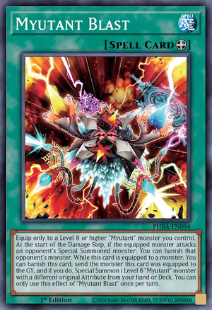 Yugioh Myutant Blast / Common - PHRA-EN094 - 1st