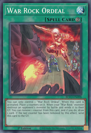 Yugioh War Rock Ordeal / Common - BLVO-EN098 - 1st