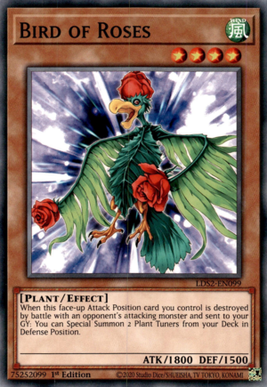 Yugioh Bird of Roses / Common - LDS2-EN099 - 1st