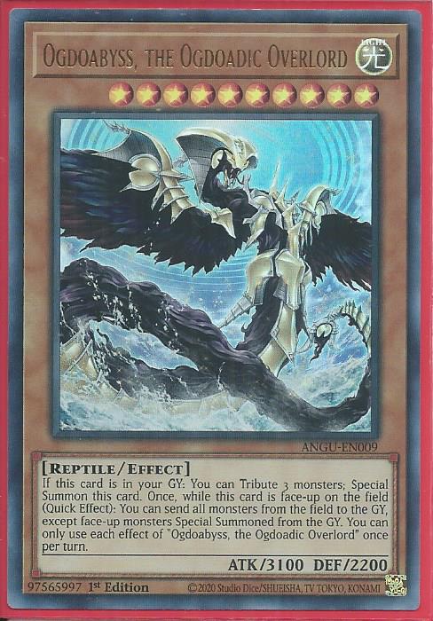 Yugioh Ogdoabyss, the Ogdoadic Overlord / Ultra - ANGU-EN009 - 1st