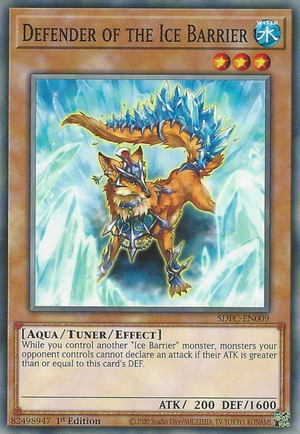 Defender of the Ice Barrier / Common - SDFC-EN009 - 1st