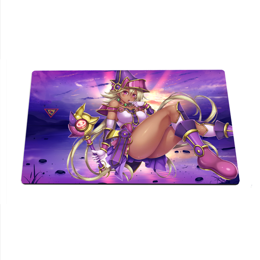 Apprentice Illusion Magician Custom Playmat/Giant Mouse Pad - Durable Rubber 14" x 24" for Yugioh! TCG
