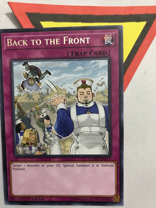 BACK TO THE FRONT - RARE - COTD-EN077