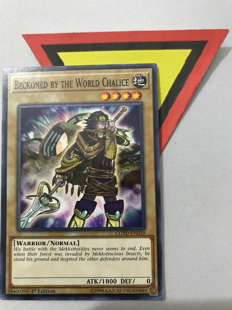BECKONED BY THE WORLD CHALICE - COMMON - COTD-EN020