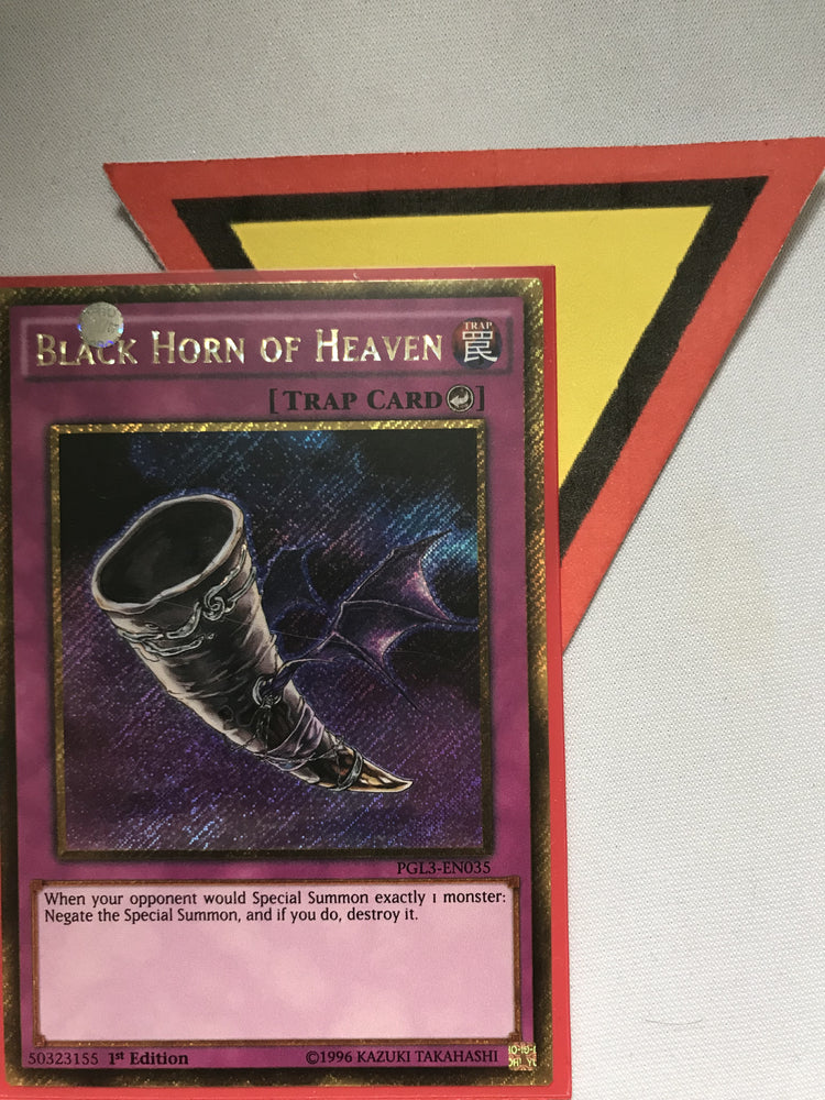 Black Horn of Heaven / Gold Secret - PGL3-EN035 - 1st