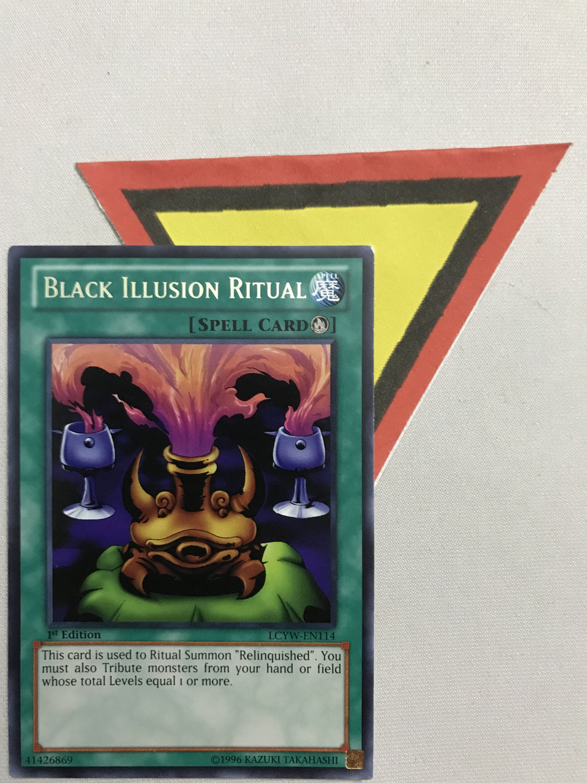 BLACK ILLUSION RITUAL - RARE - LCYW-EN114 - 1ST — Transcend Cards
