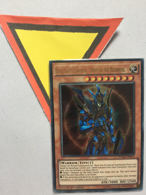 BLACK LUSTER SOLDIER - ENVOY OF THE BEGINNING - ULTRA - DUSA-EN053 - 1ST