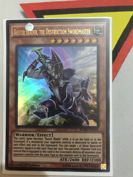 BUSTER BLADER, THE DESTRUCTION SWORDMASTER - ULTRA - BOSH-EN018 - 1ST