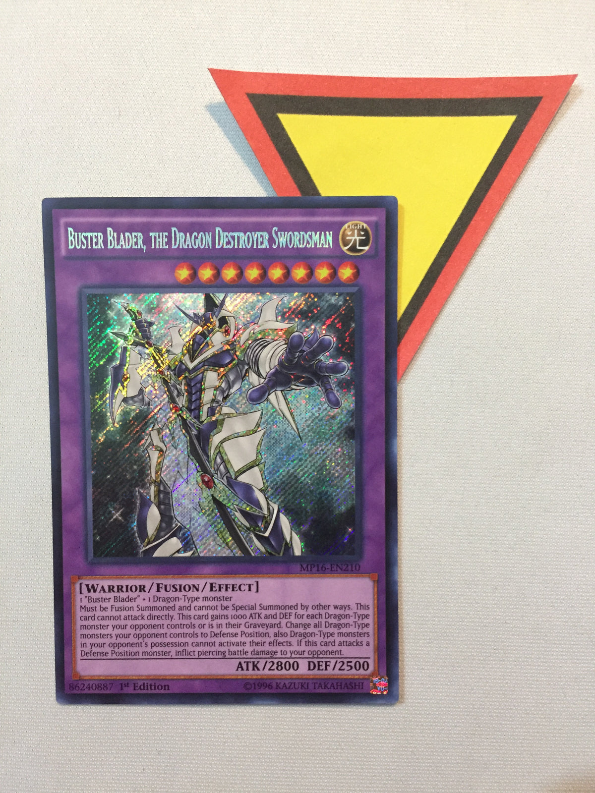 BUSTER BLADER, THE DRAGON DESTROYER SWORDSMAN - SECRET - MP16-EN210 ...