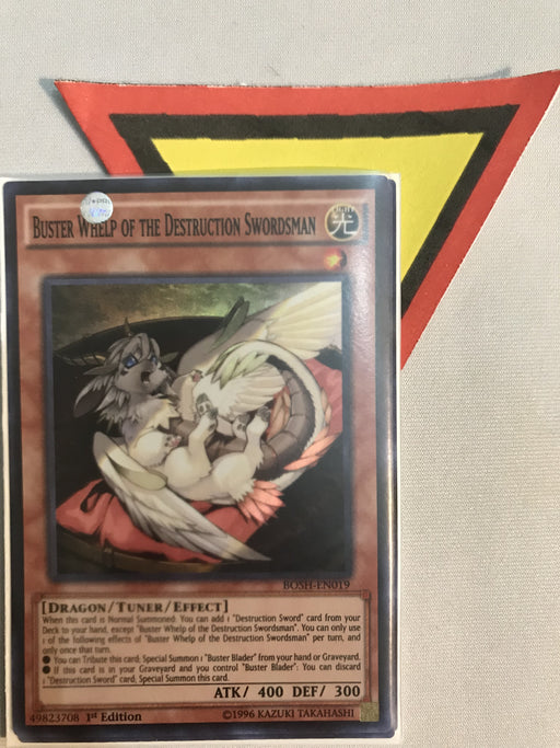 BUSTER WHELP OF THE DESTRUCTION SWORDSMAN - SUPER - BOSH-EN019 - 1ST/Unl
