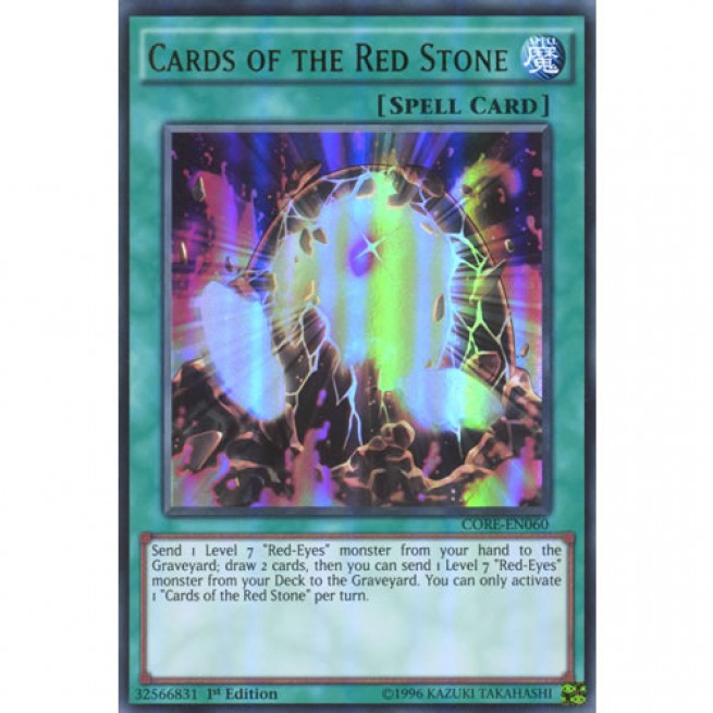 Yugioh Cards Of The Red Stone / Ultra - CORE-EN085