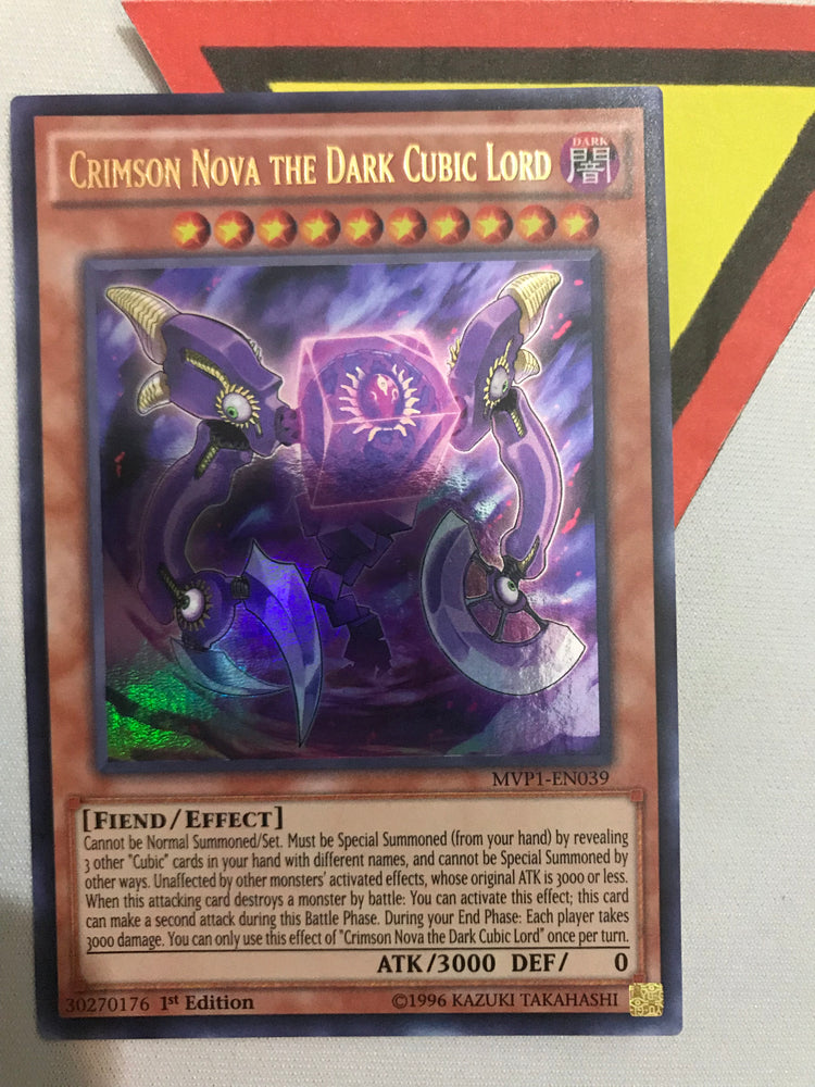 Crimson Nova the Dark Cubic Lord / Ultra - MVP1-EN039