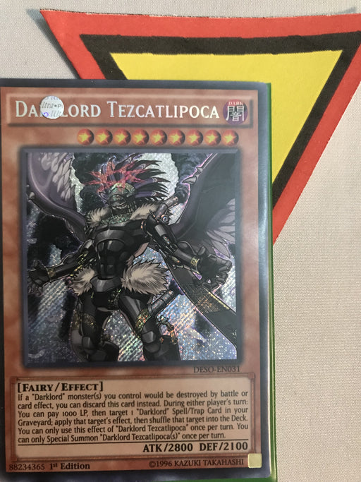 DARKLORD TEZCATLIPOCA - SECRET - DESO-EN031 - 1ST