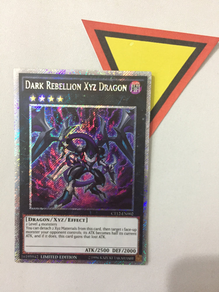 Dark Rebellion Xyz Dragon / Platinum Secret - CT12-EN002 - Lim