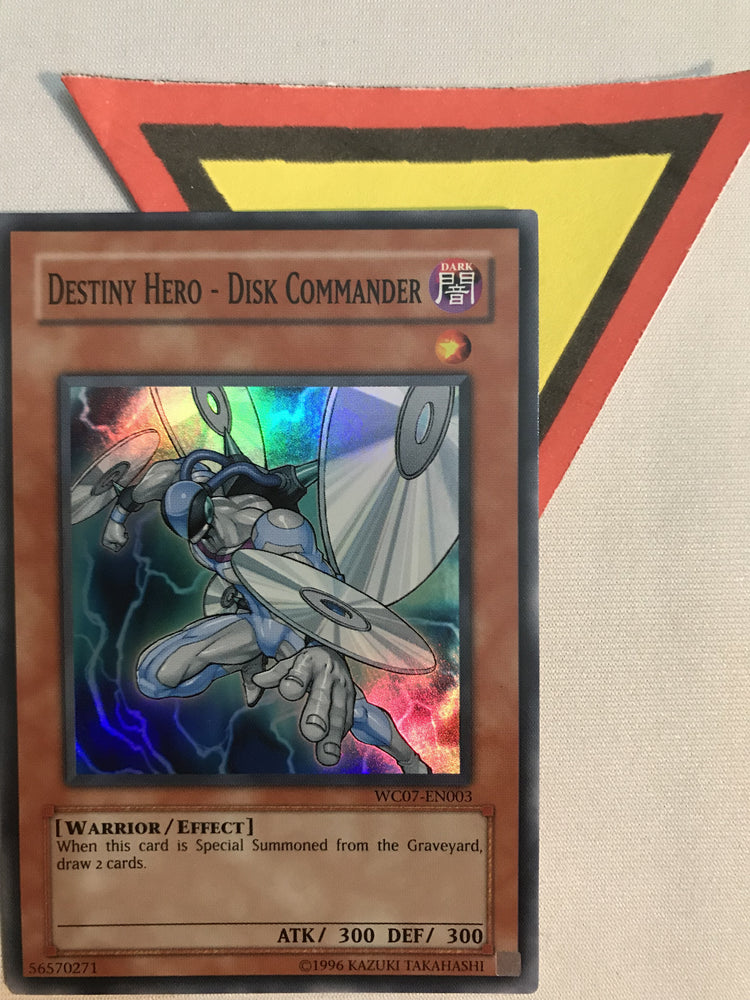 DESTINY HERO - DISK COMMANDER - SUPER - WC07-EN003