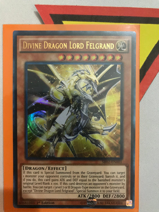 DIVINE DRAGON LORD FELGRAND - ULTRA - SR02-EN001 - 1ST