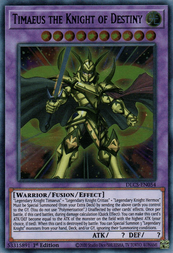 Timaeus the Knight of Destiny / Ultra - DLCS-EN054 - 1st