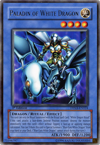 Paladin of White Dragon / Rare - DPKB-EN024