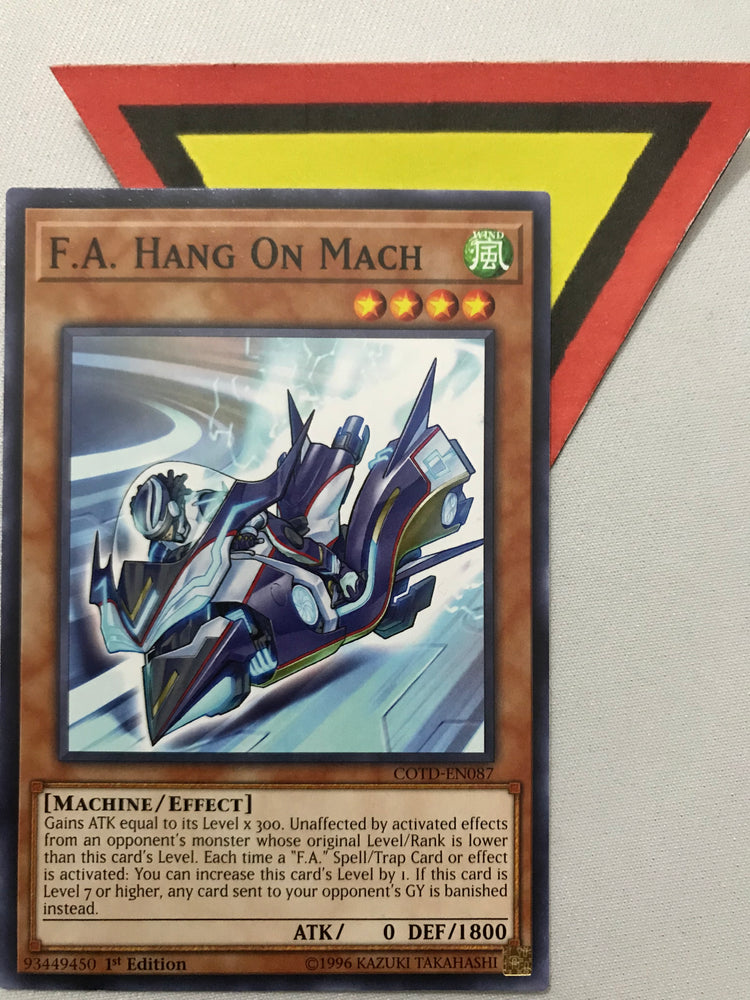 F.A. HANG ON MACH - COMMON - COTD-EN087