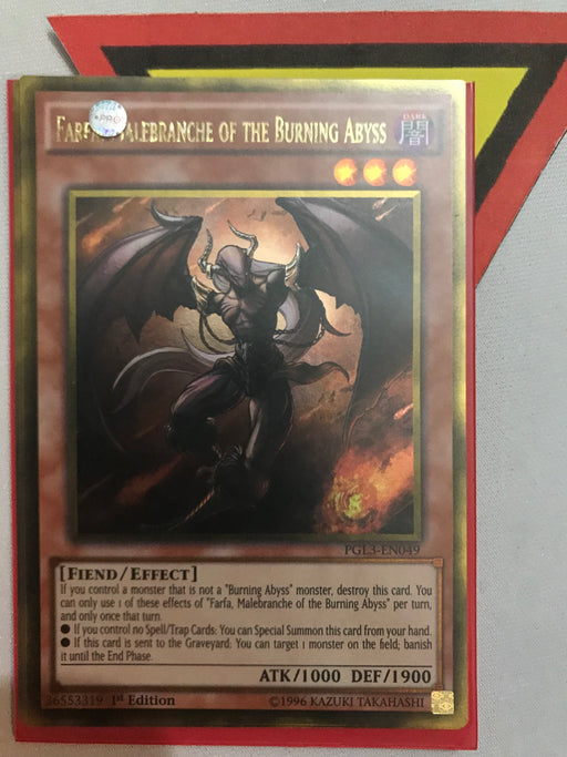 FARFA, MALEBRANCHE OF THE BURNING ABYSS - GOLD - PGL3-EN049 - 1ST