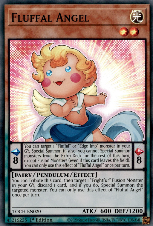 Fluffal Angel / Rare - TOCH-EN020 - Unlimited