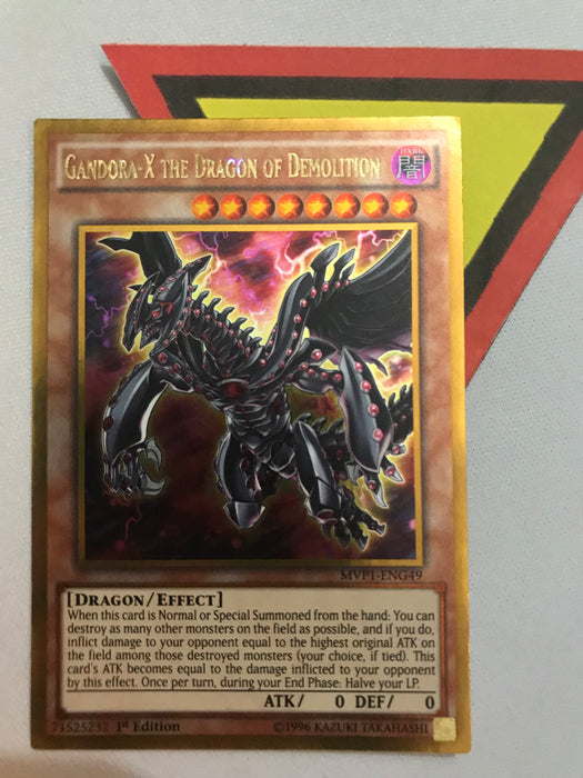 Gandora-X the Dragon of Demoltion / Gold - MVP1-ENG49 - 1st