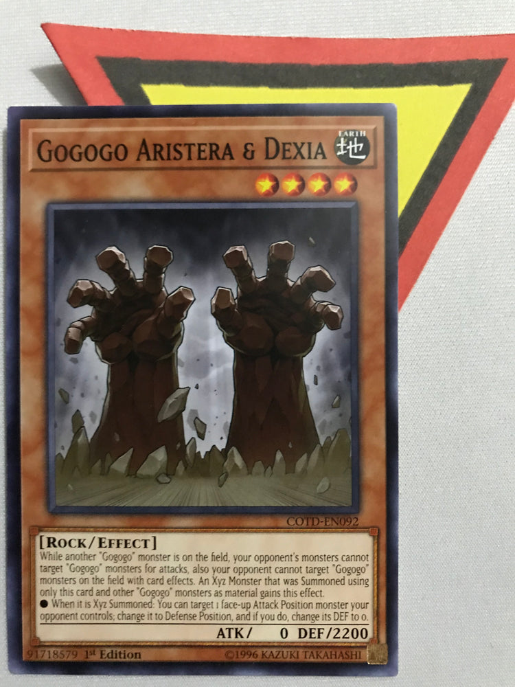 GOGOGO ARISTERA & DEXIA - COMMON - COTD-EN092