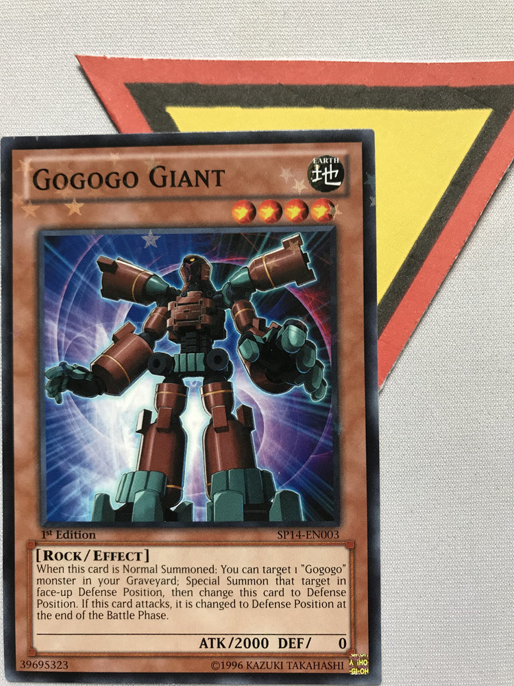 GOGOGO GIANT - STARFOIL RARE - SP14-EN003 - 1ST