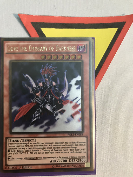 Gorz the Emissary of Darkness / Gold - PGL2-EN081 - 1st