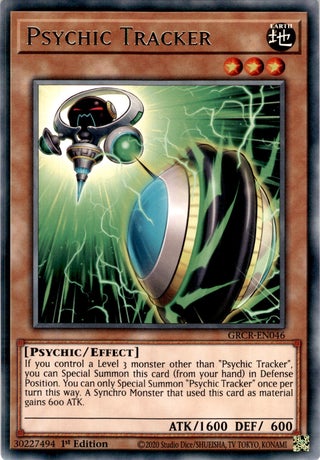 Psychic Tracker/ Rare - GRCR-EN046 - 1st