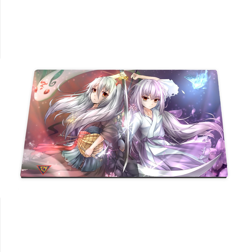 Ghost Ogre & Reaper Custom Playmat/Giant Mouse Pad - Durable Rubber 14" x 24" for Yugioh! TCG