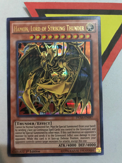 HAMON, LORD OF STRIKING THUNDER - ULTRA - DUSA-EN097 - 1ST