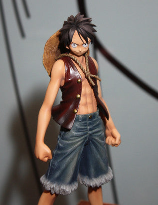 One Piece Monkey D Luffy And Brother Ace Figure