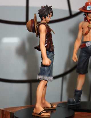 One Piece Monkey D Luffy And Brother Ace Figure