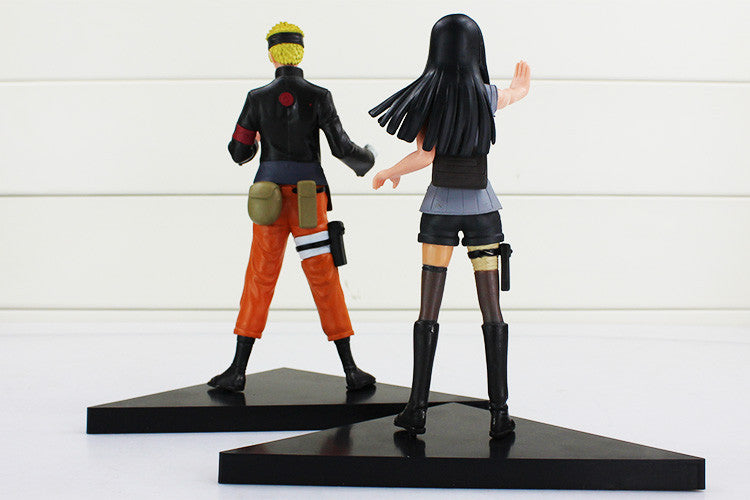 Naruto Anime Uzumaki Naruto + Hyuga Hinata Figure