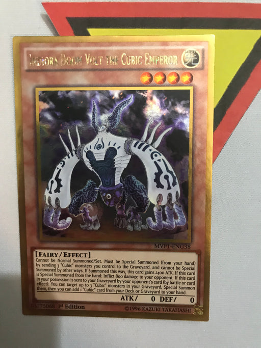 Indiora Doom Volt the Cubic Emperor / Gold - MVP1-ENG38 - 1st