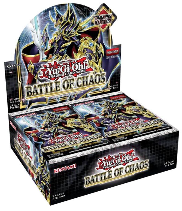 Yugioh! Yugioh Battle Of Chaos Booster box 