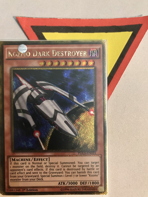 KOZMO DARK DESTROYER - GOLD SECRET - PGL3-EN031 - 1ST