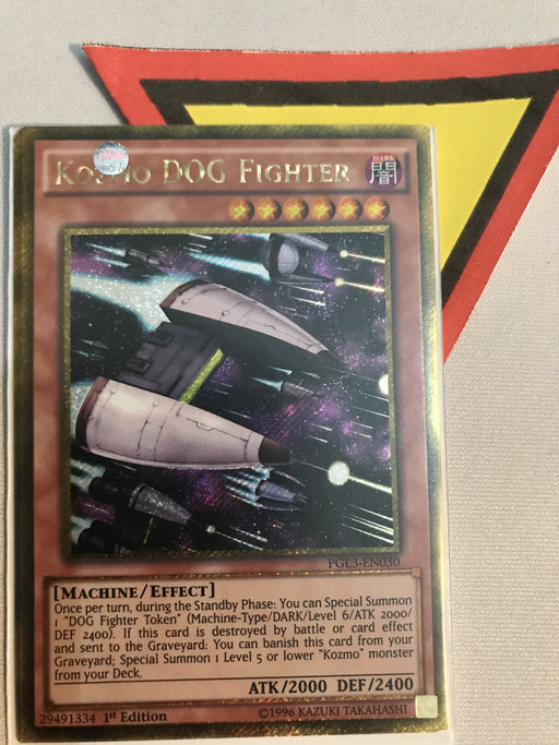 KOZMO DOG FIGHTER - GOLD SECRET - PGL3-EN030 - 1ST