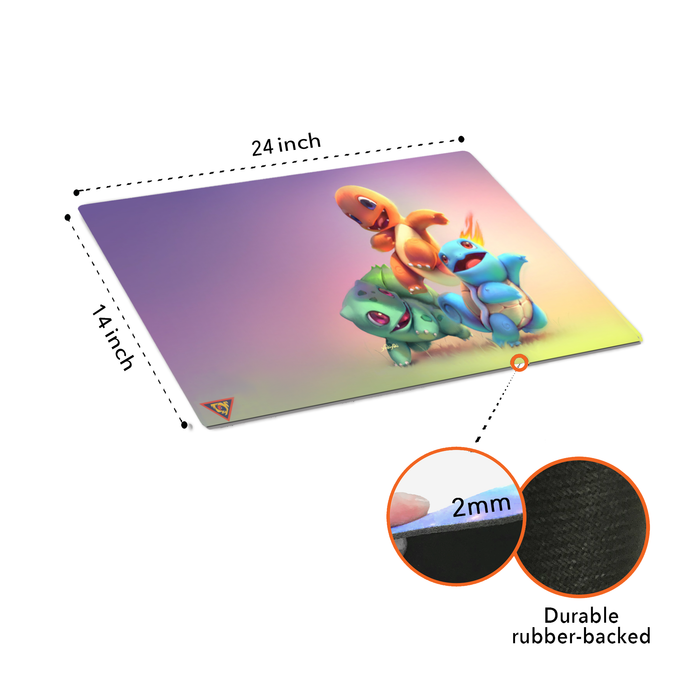 Razer Gigantus Mouse Mat - Pokémon Kanto Starters Edition LN161410 - RZ02-03333900-R3M1 | UK